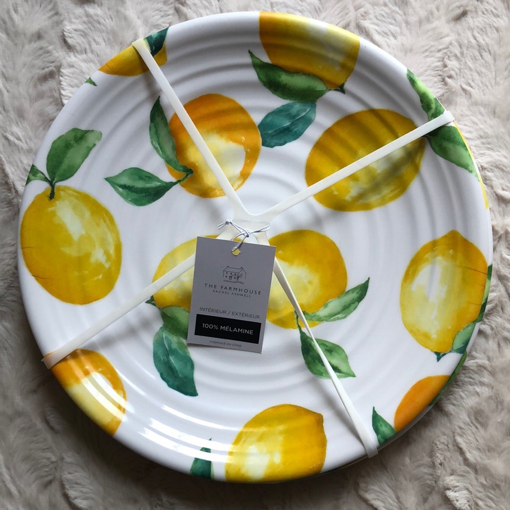 The Farmhouse By Rachel Ashwell LEMONS Dinner Plates